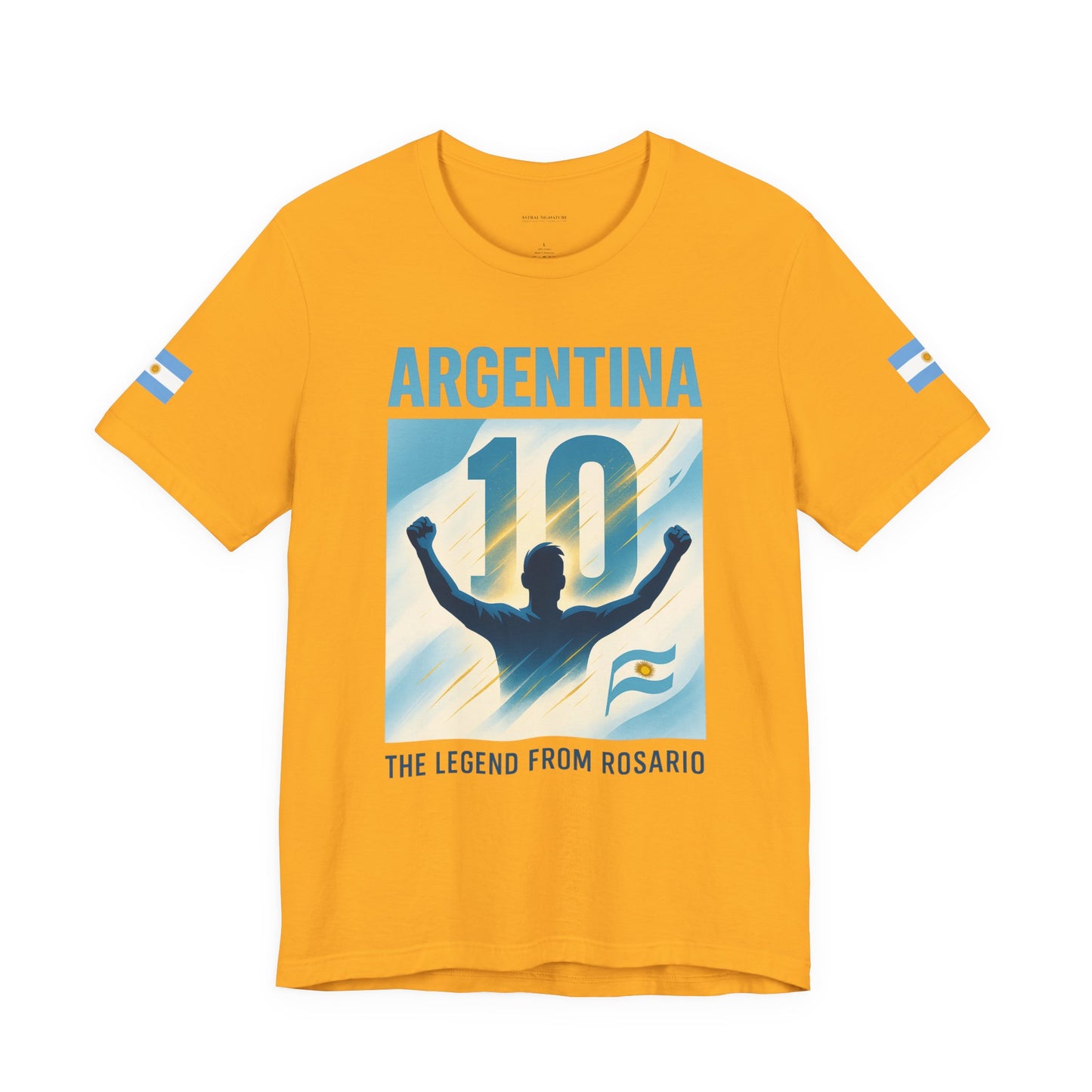 Argentina Legend from Rosario Team Tee - Casual Fashion T-Shirt, USA World Cup 2026 Limited Edition