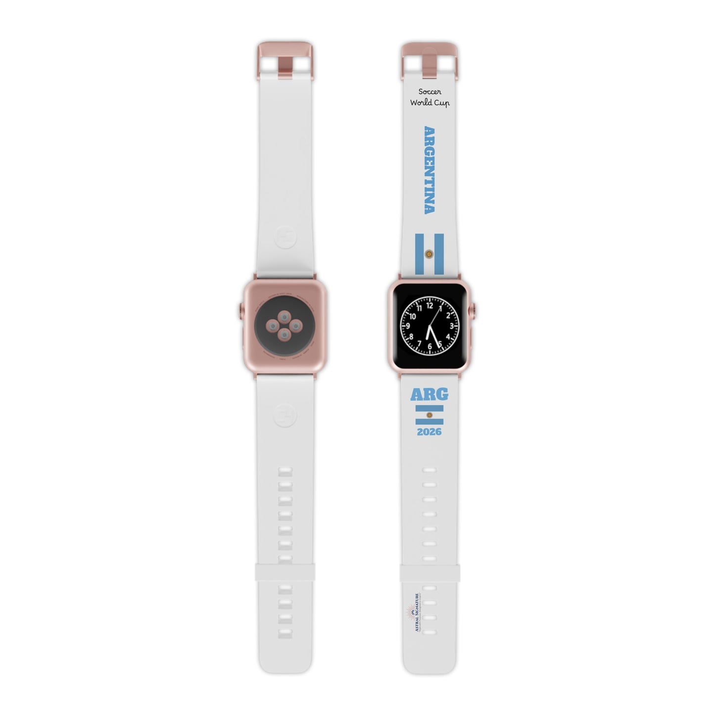 Watch Band ARGENTINA Flag Strap World Cup USA 2026 Limited Edition