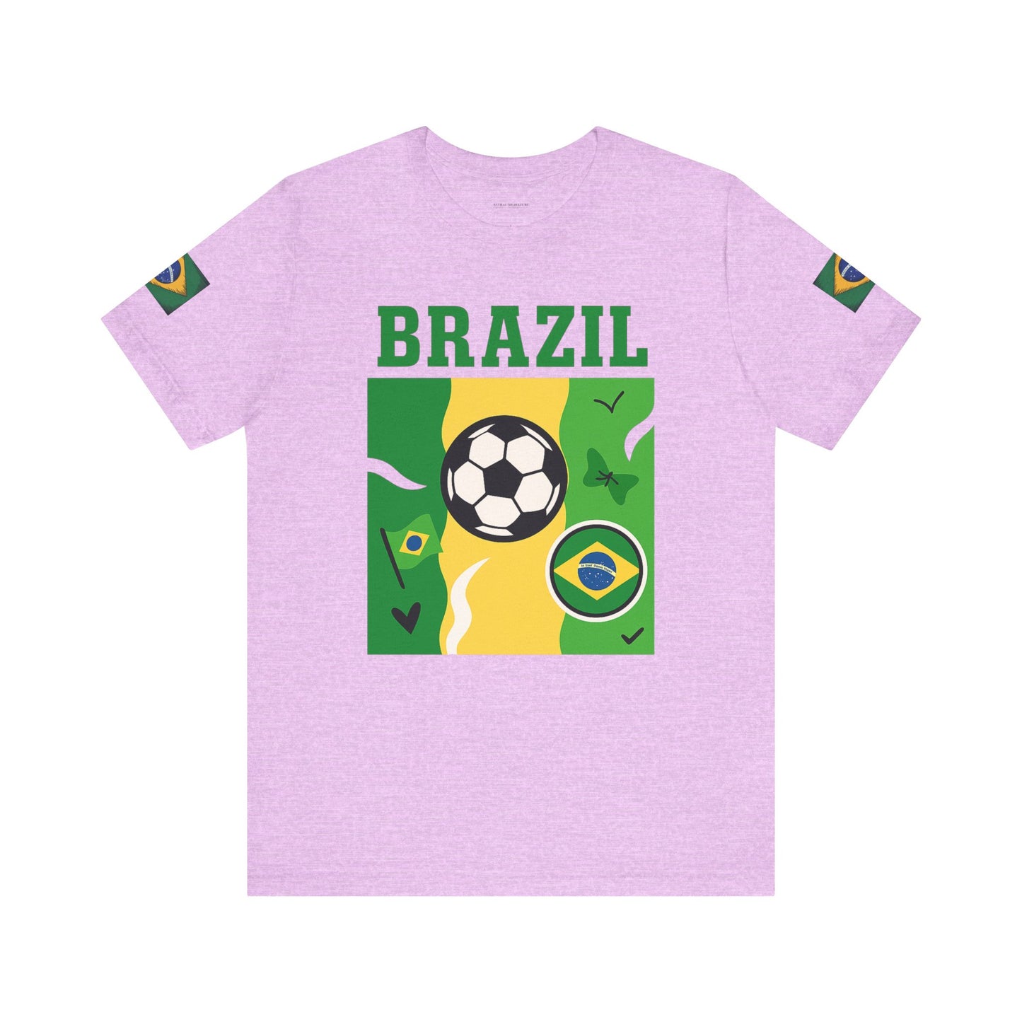 Casual Fashion T-Shirt - GO BRAZIL Team Tee - USA World Cup 2026 Limited Edition
