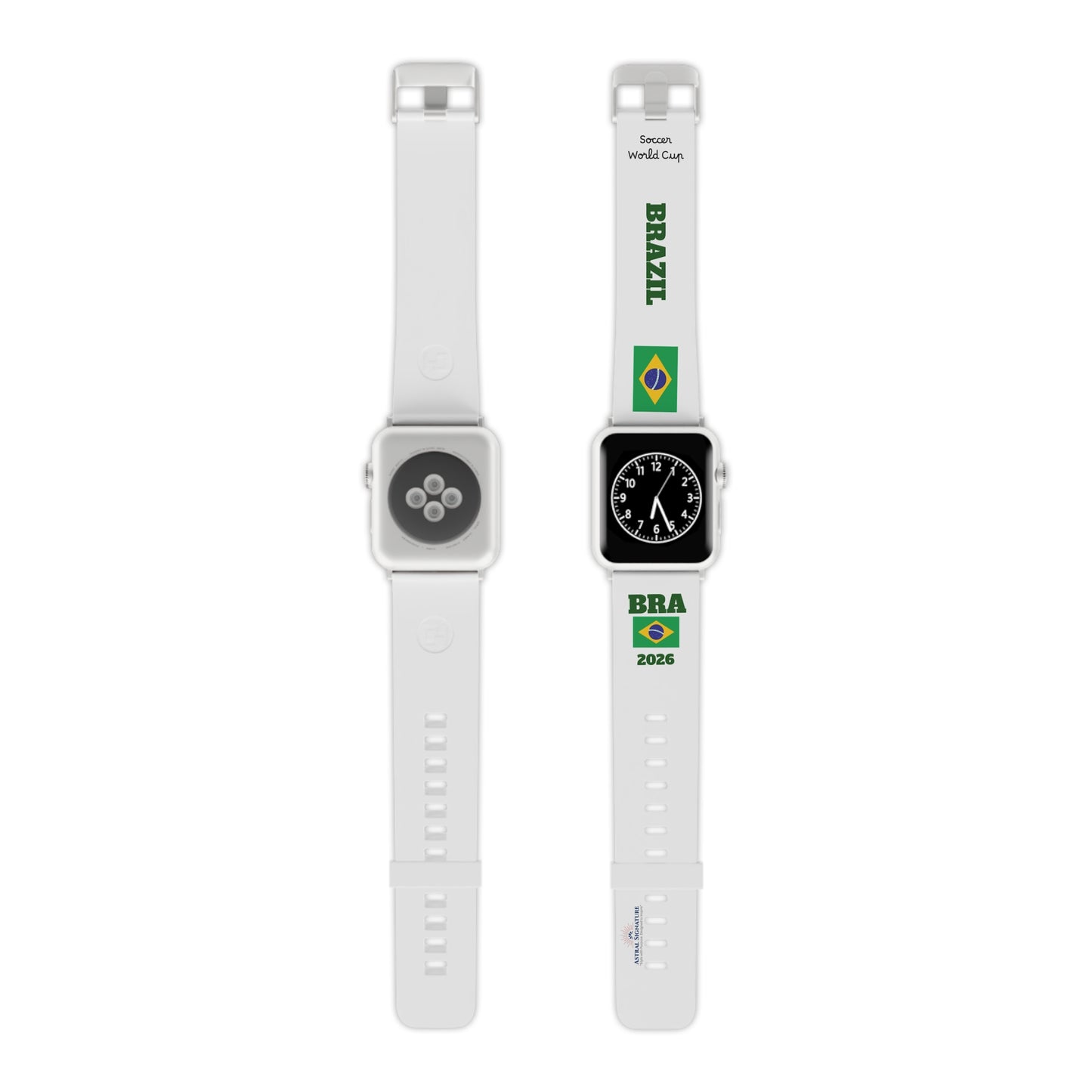 Watch Band BRAZIL Flag Strap World Cup USA 2026 Limited Edition