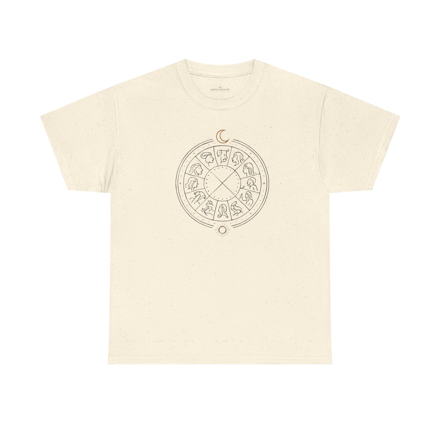 The Zodiac Tee - Unisex Jersey T-Shirt in lighter colors by Astral Signature