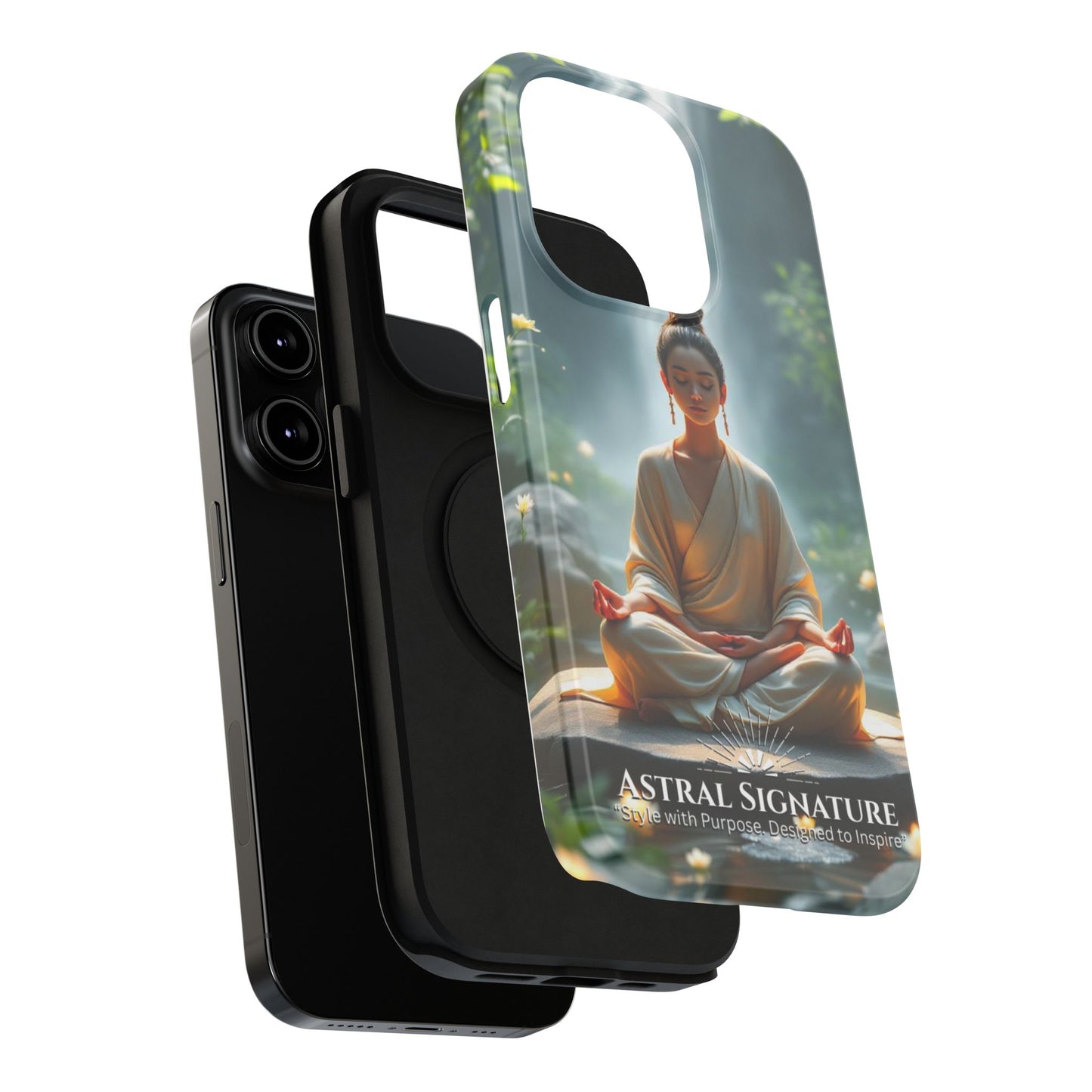 3D Yogi Phone Cases with Symbols and Protection, iPhone Cases with meaning by Astral Signature
