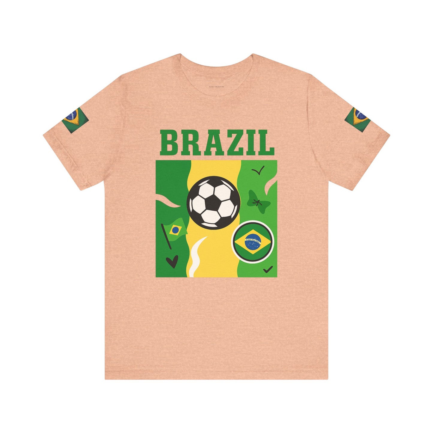 Casual Fashion T-Shirt - GO BRAZIL Team Tee - USA World Cup 2026 Limited Edition