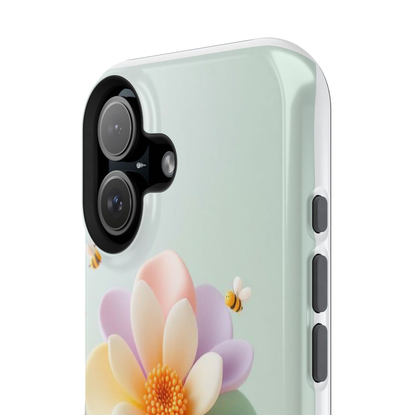 Phone Case Impact-Resistant, Calming 3D Flower Phone Case Impact-Resistant Case for Kids and Adults - Astral Signature