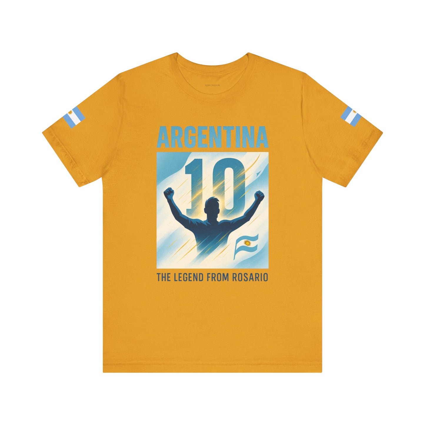 Argentina Legend from Rosario Team Tee - Casual Fashion T-Shirt, USA World Cup 2026 Limited Edition