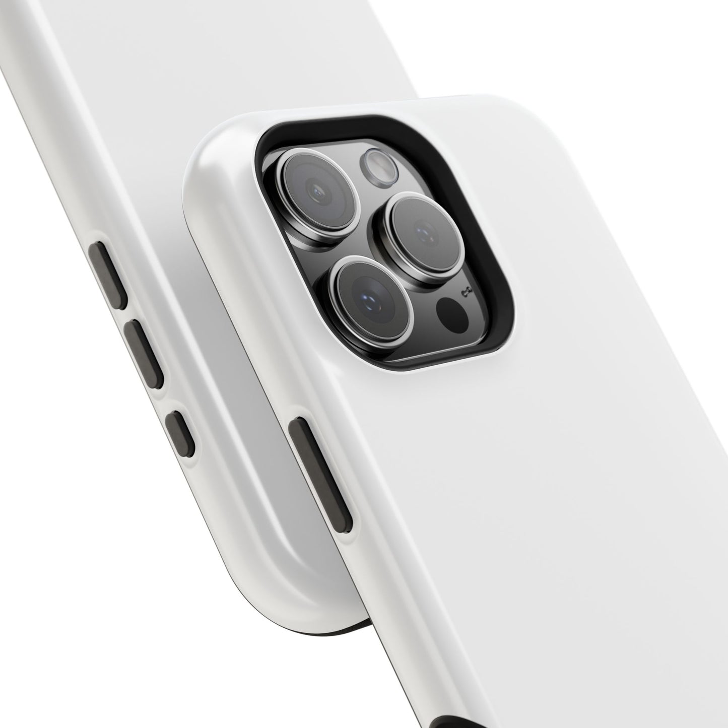 White Phone Case - Impact-Resistant White iPhone & Samsung Galaxy Case by Astral Signature