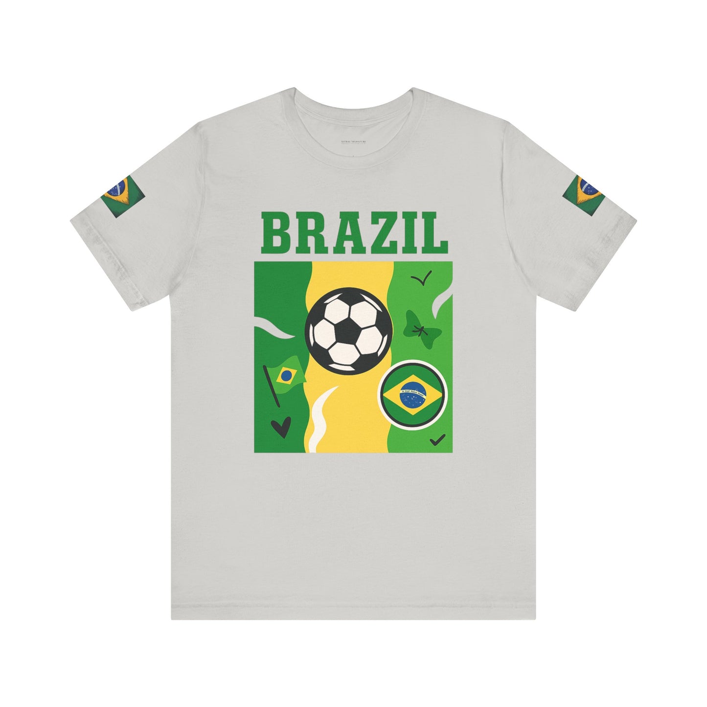 Casual Fashion T-Shirt - GO BRAZIL Team Tee - USA World Cup 2026 Limited Edition
