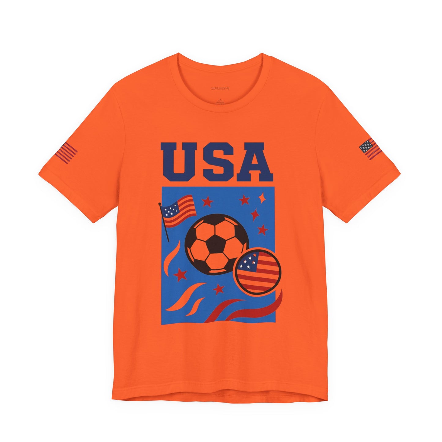 Casual Fashion T-Shirt - GO USA Team Tee, World Cup 2026 Limited Edition