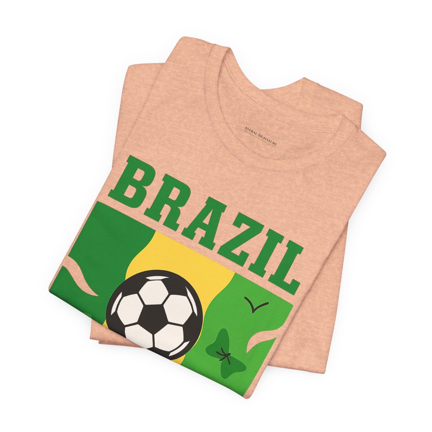 Casual Fashion T-Shirt - GO BRAZIL Team Tee - USA World Cup 2026 Limited Edition