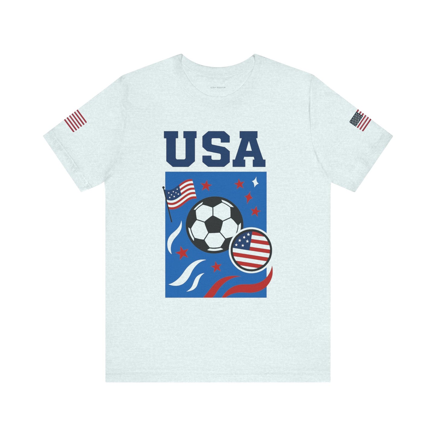 Casual Fashion T-Shirt - GO USA Team Tee, World Cup 2026 Limited Edition