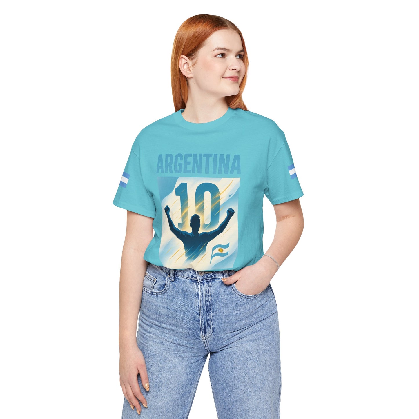 Argentina Legend from Rosario Team Tee - Casual Fashion T-Shirt, USA World Cup 2026 Limited Edition