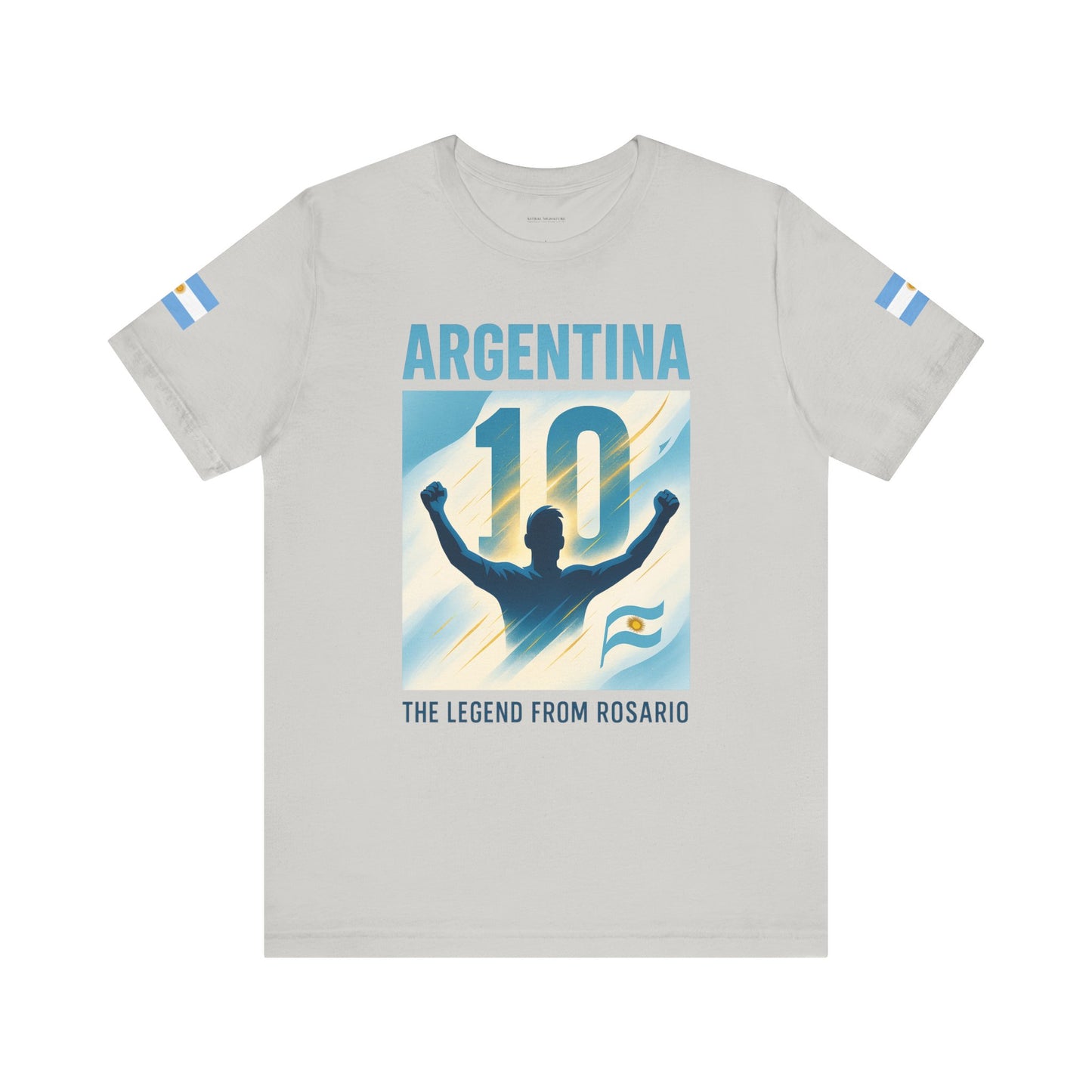 Argentina Legend from Rosario Team Tee - Casual Fashion T-Shirt, USA World Cup 2026 Limited Edition