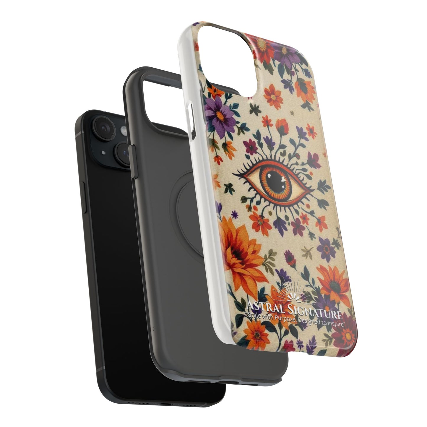 Phone Cases - Eye of God Symbol Impact-Resistant Case by Astral Signature
