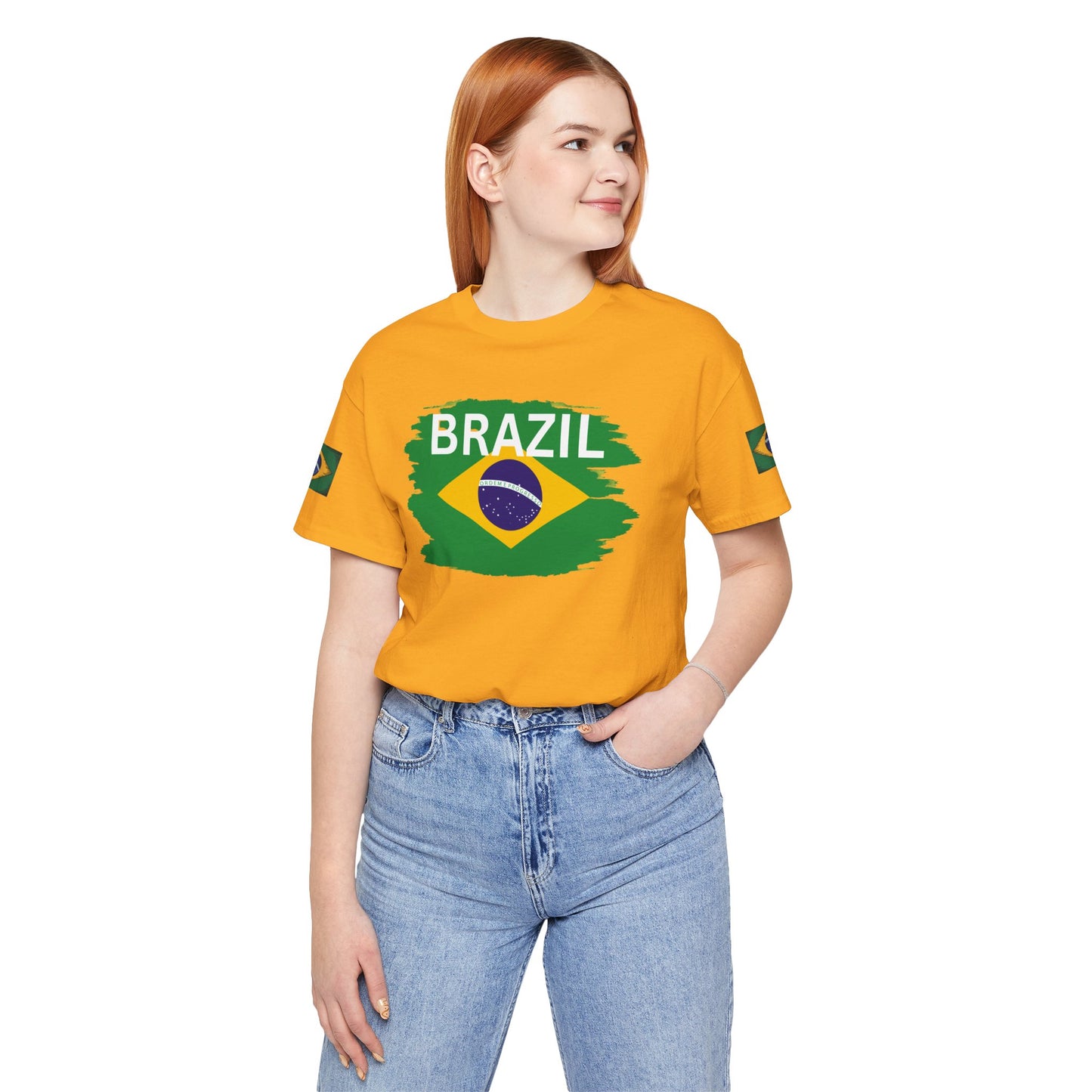 T-Shirt - GO BRAZIL Team Tee - USA World Cup 2026 Limited Edition