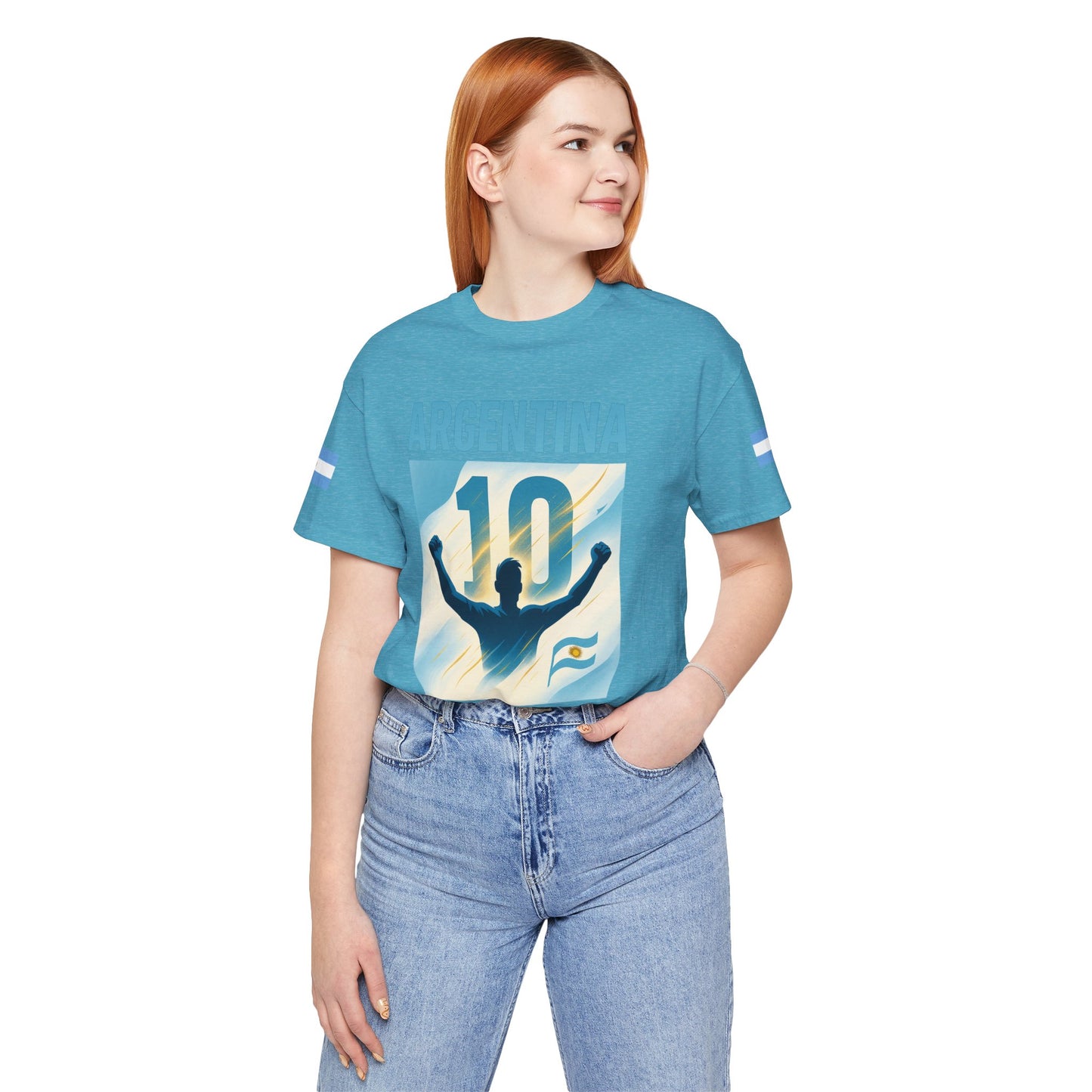 Argentina Legend from Rosario Team Tee - Casual Fashion T-Shirt, USA World Cup 2026 Limited Edition