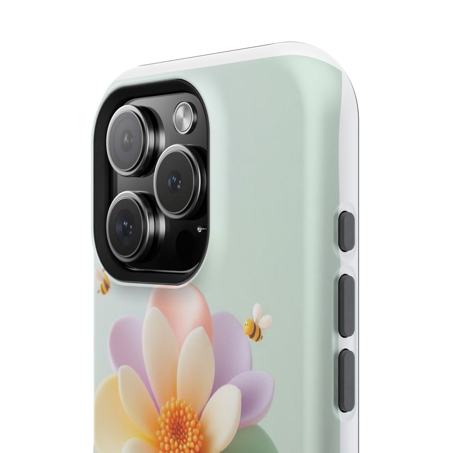 Phone Case Impact-Resistant, Calming 3D Flower Phone Case Impact-Resistant Case for Kids and Adults - Astral Signature
