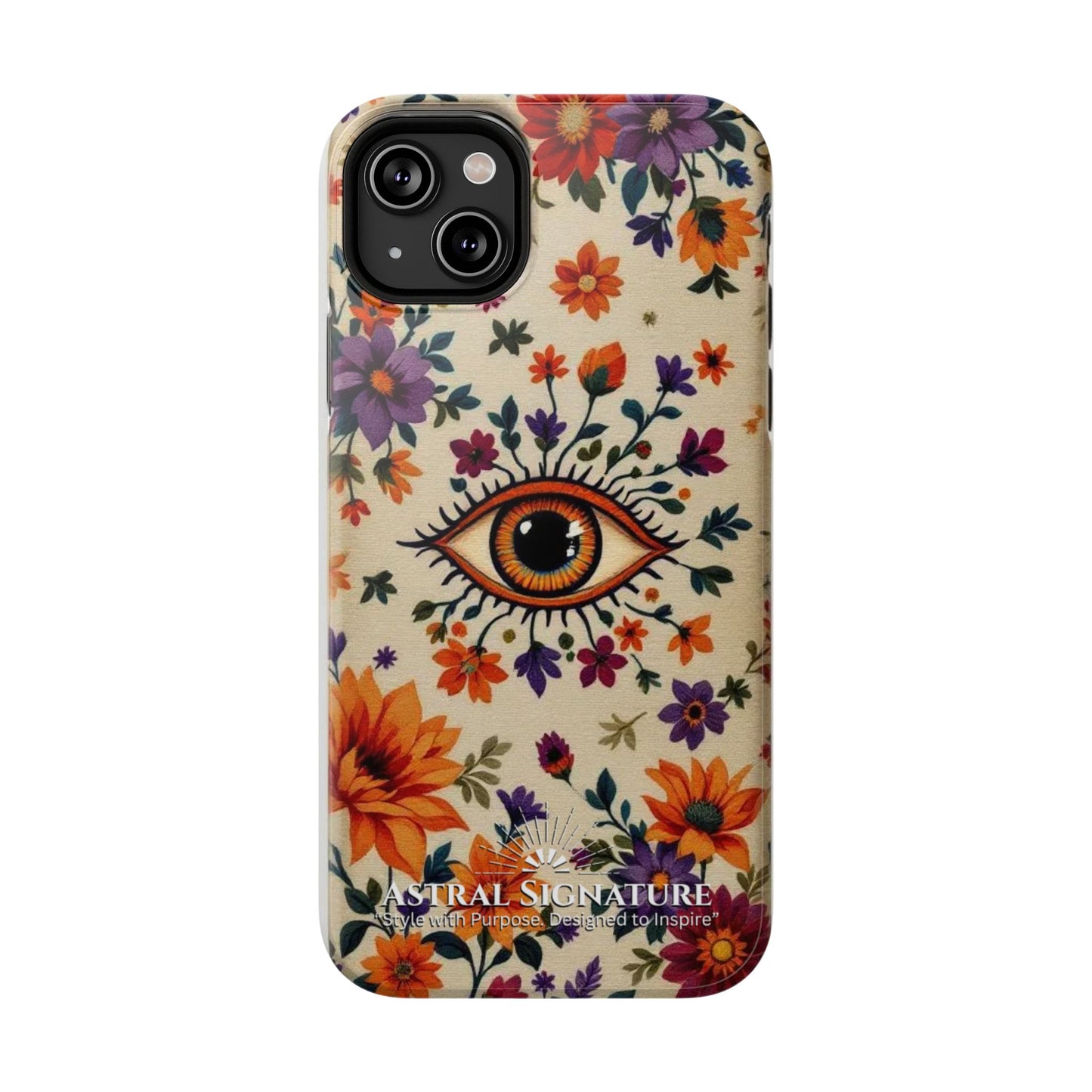 Phone Cases - Eye of God Symbol Impact-Resistant Case by Astral Signature