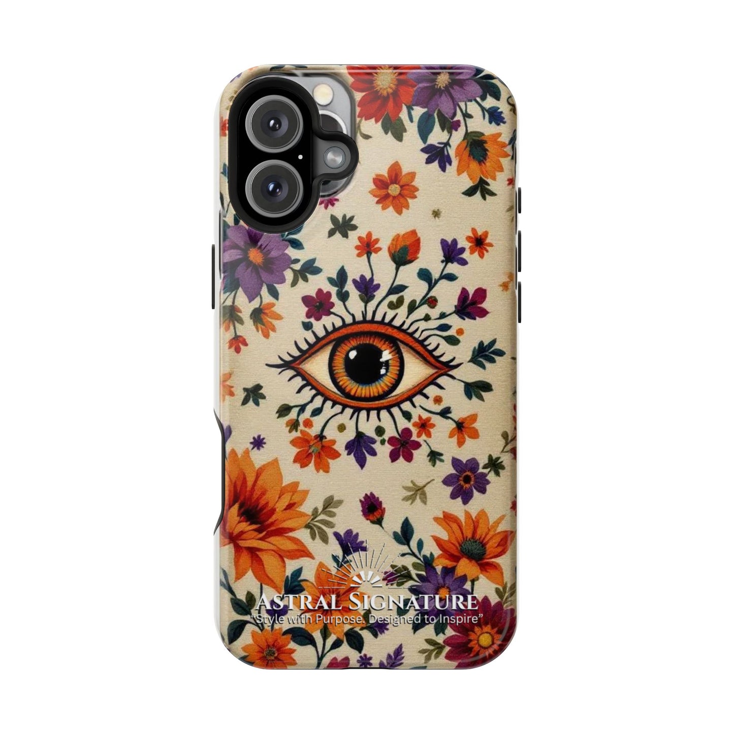 Phone Cases - Eye of God Symbol Impact-Resistant Case by Astral Signature
