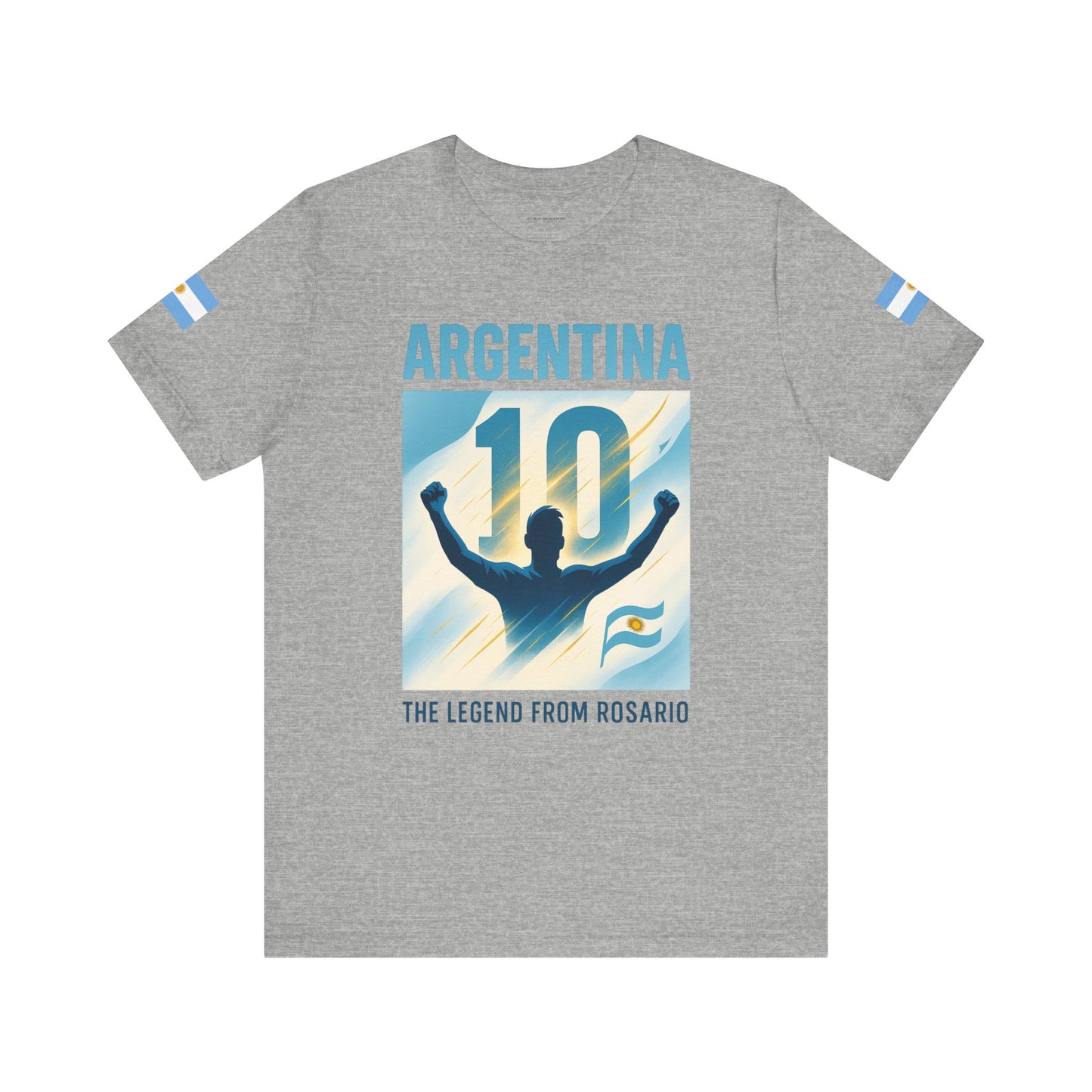 Argentina Legend from Rosario Team Tee - Casual Fashion T-Shirt, USA World Cup 2026 Limited Edition