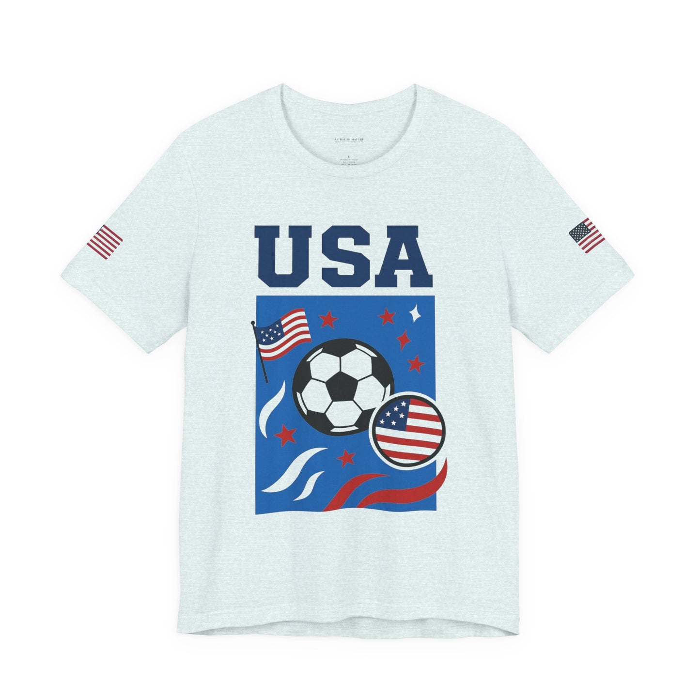 Casual Fashion T-Shirt - GO USA Team Tee, World Cup 2026 Limited Edition