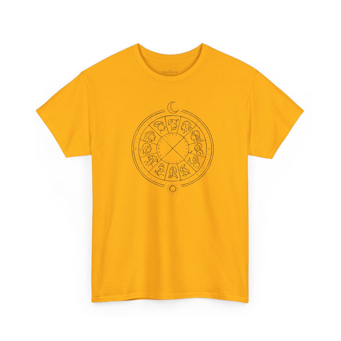 The Zodiac Tee - Unisex Jersey T-Shirt in lighter colors by Astral Signature