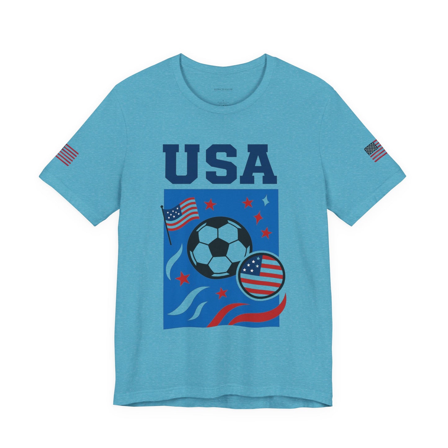 Casual Fashion T-Shirt - GO USA Team Tee, World Cup 2026 Limited Edition