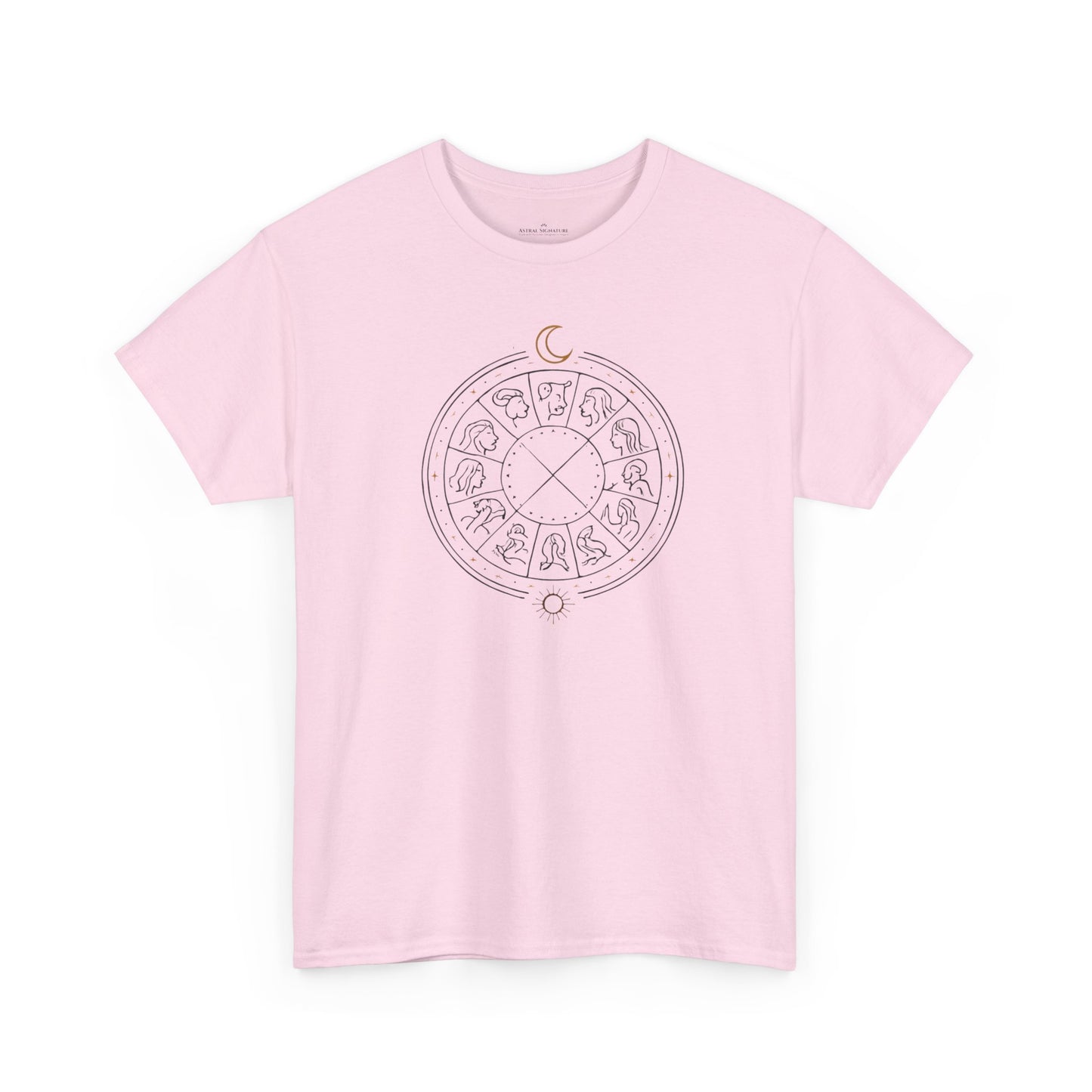 The Zodiac Tee - Unisex Jersey T-Shirt in lighter colors by Astral Signature