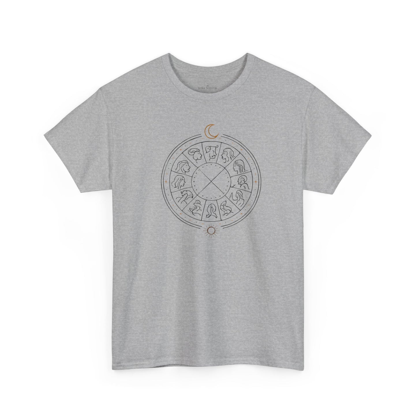 The Zodiac Tee - Unisex Jersey T-Shirt in lighter colors by Astral Signature