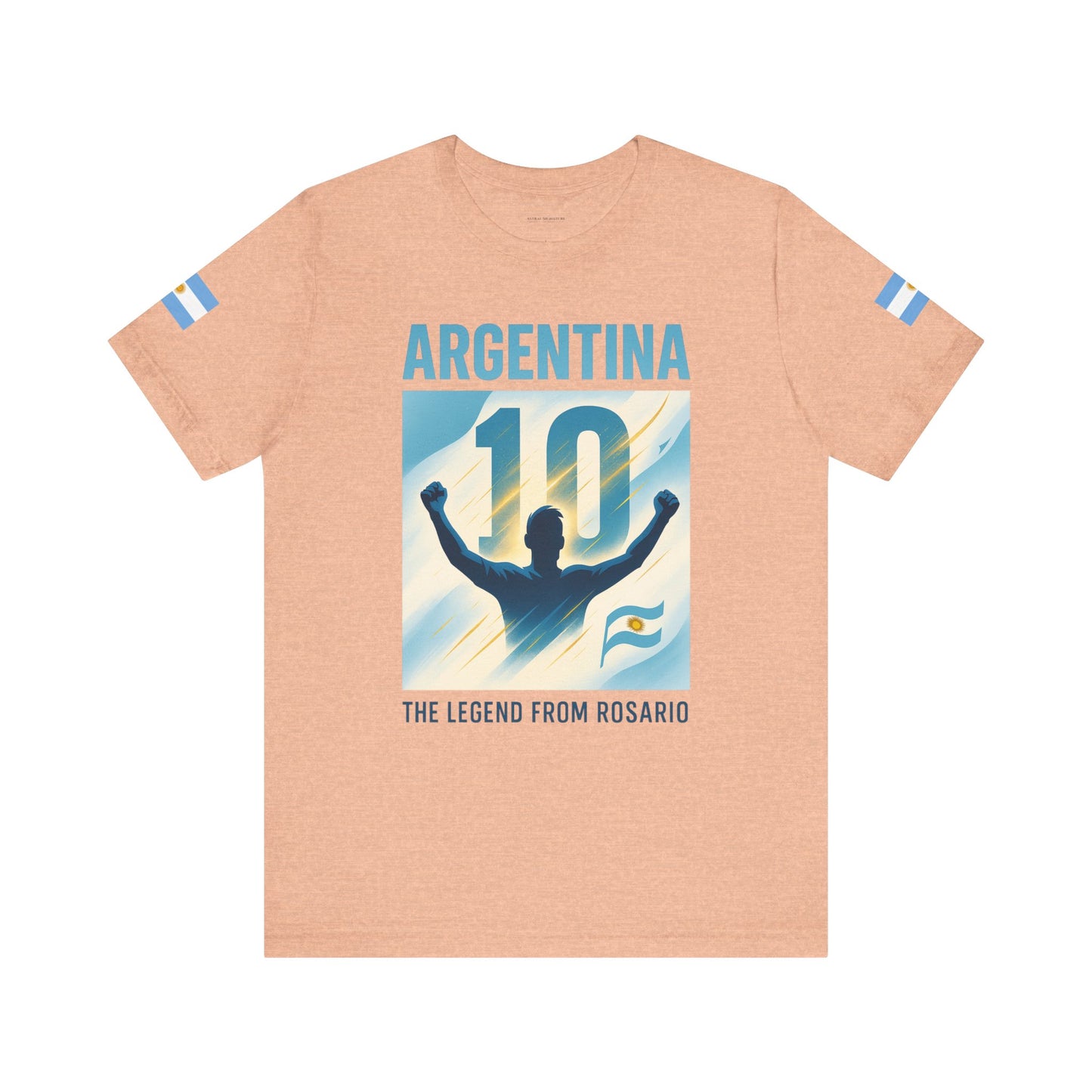 Argentina Legend from Rosario Team Tee - Casual Fashion T-Shirt, USA World Cup 2026 Limited Edition