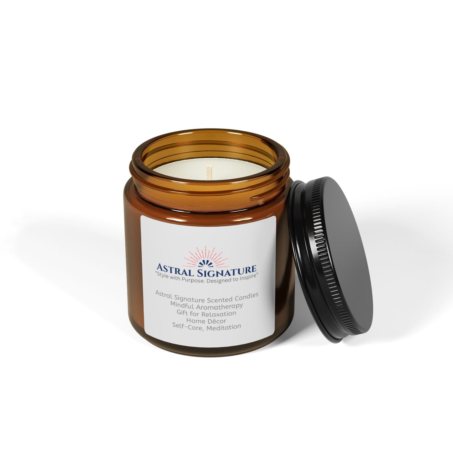 Soy Candle - Mindful Aromatherapy, Relaxation Gift - Astral Signature