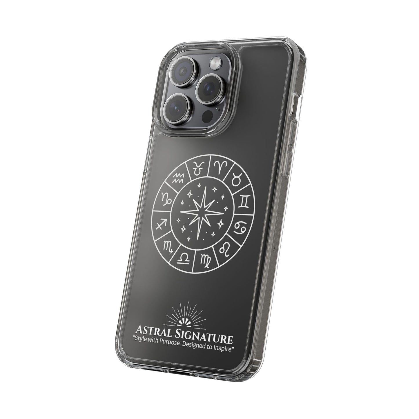 iPhone Clear Cases, ideal for darker iPhone colors - Astral Signature