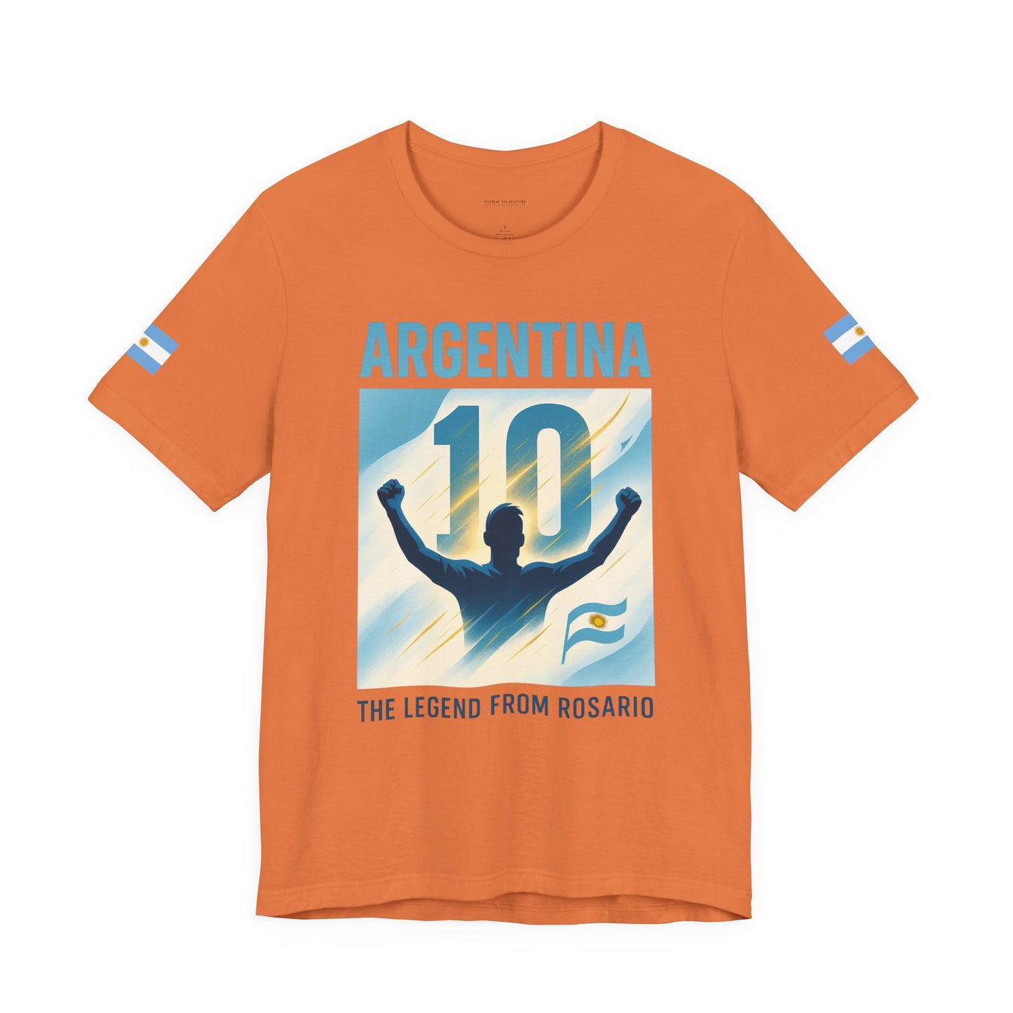 Argentina Legend from Rosario Team Tee - Casual Fashion T-Shirt, USA World Cup 2026 Limited Edition