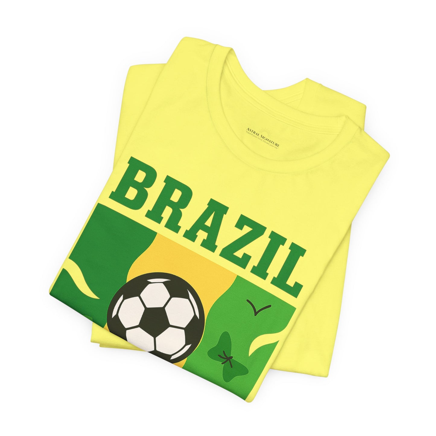 Casual Fashion T-Shirt - GO BRAZIL Team Tee - USA World Cup 2026 Limited Edition