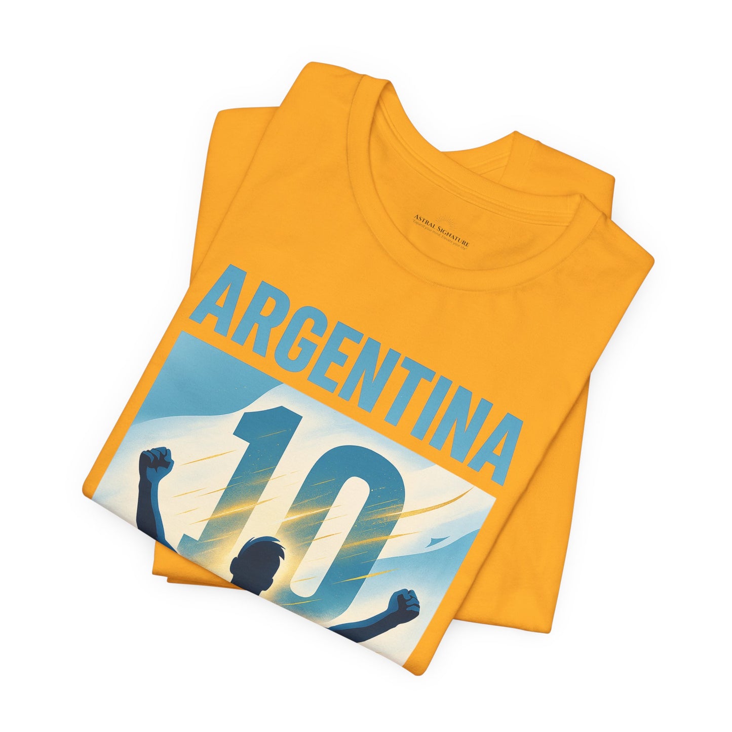 Argentina Legend from Rosario Team Tee - Casual Fashion T-Shirt, USA World Cup 2026 Limited Edition