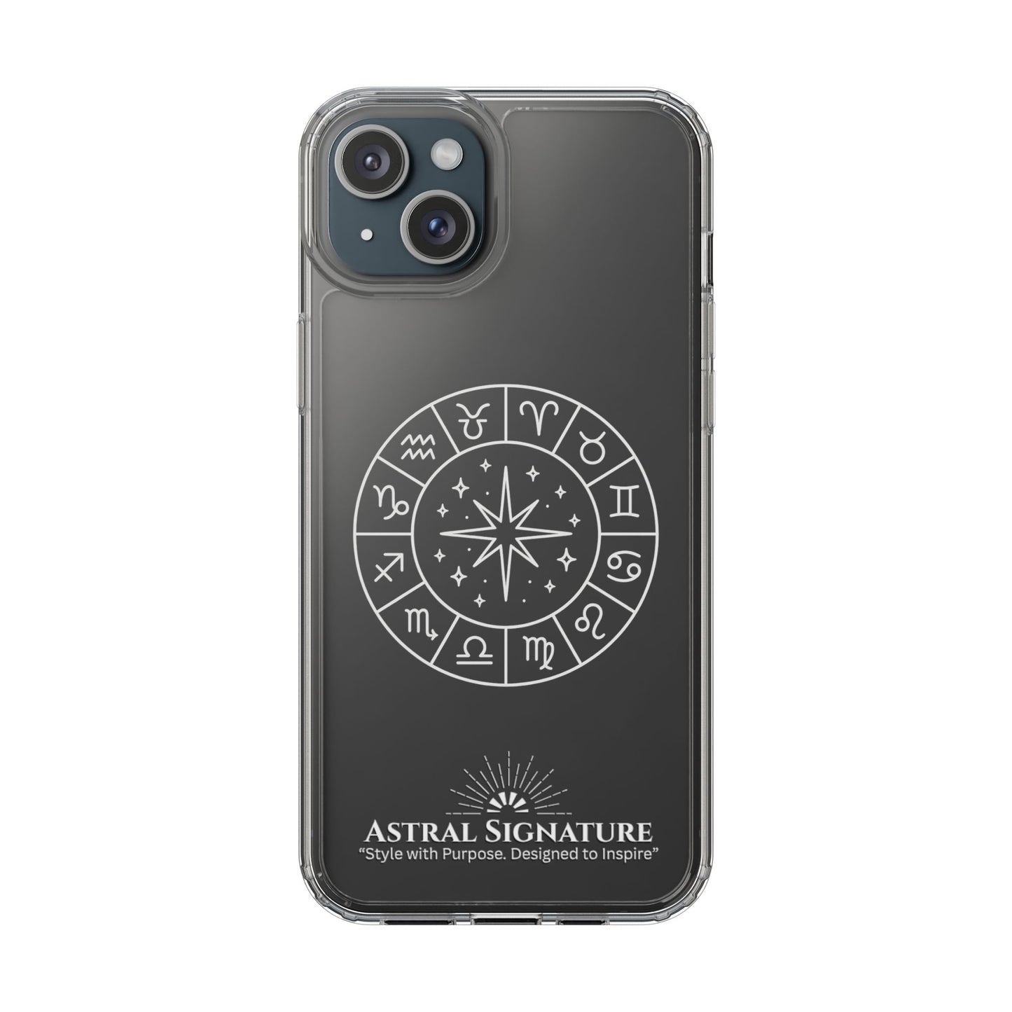 iPhone Clear Cases, ideal for darker iPhone colors - Astral Signature