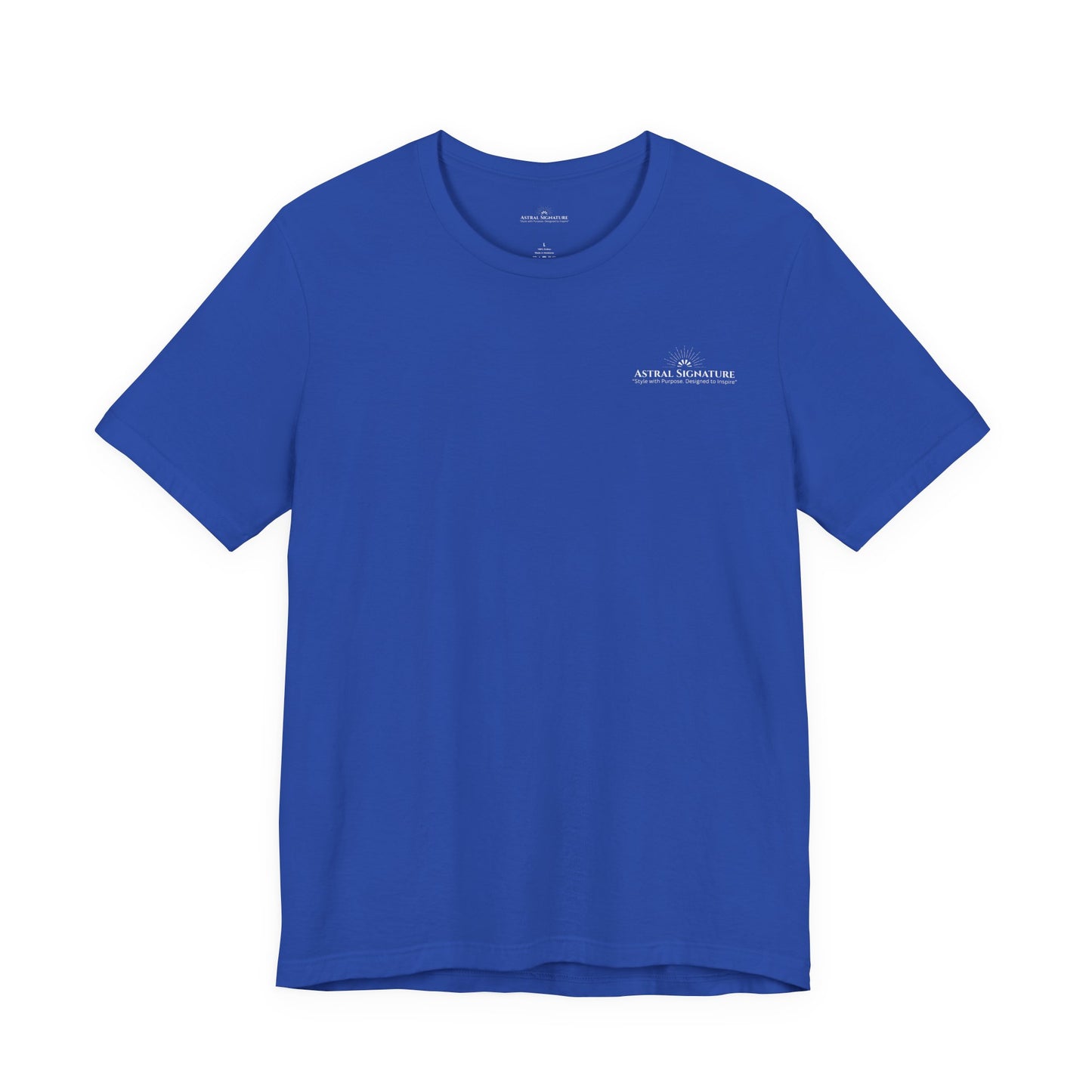 Astral Signature Tee, Unisex T-shirt in darker Colors, Gift for Friends, by Astral Signature