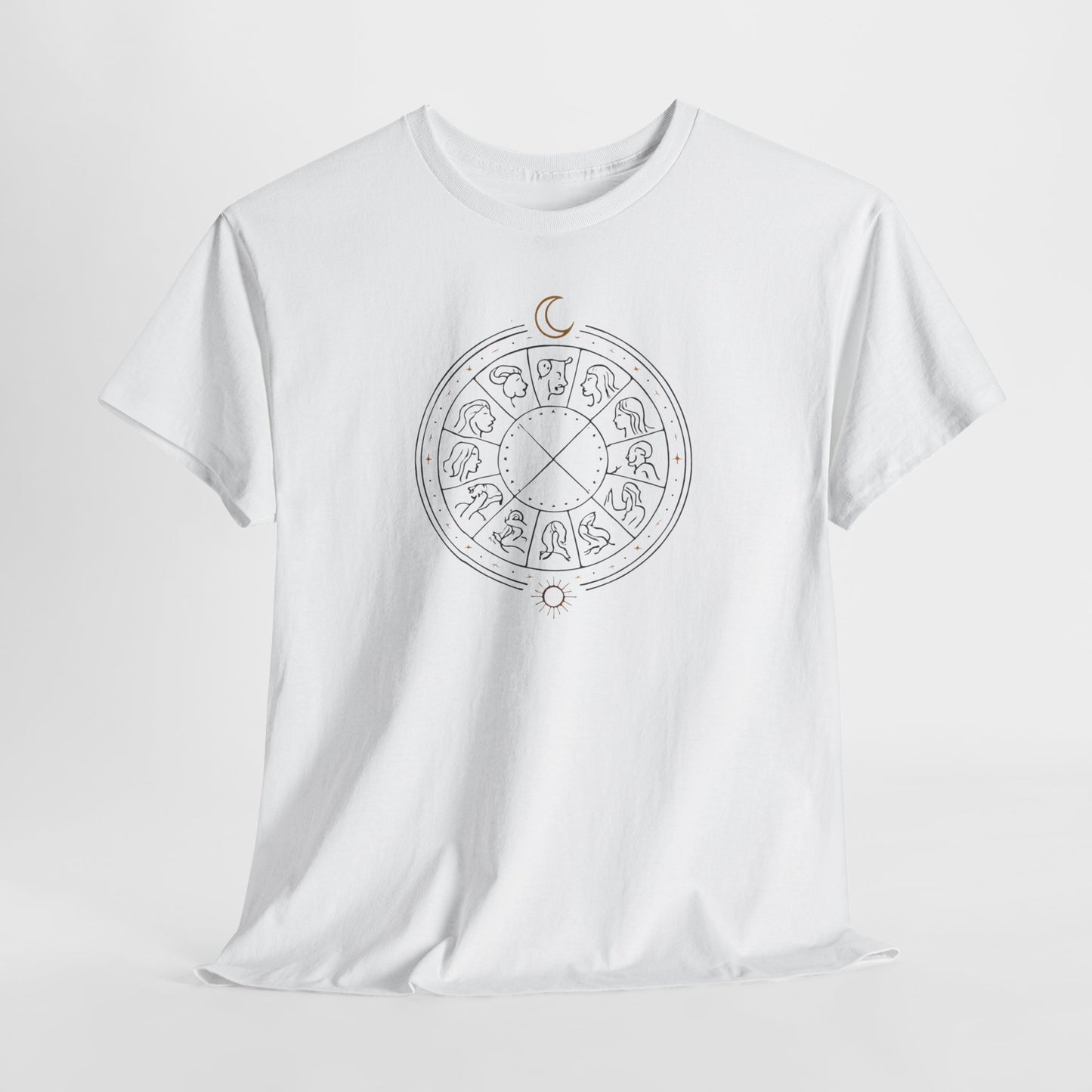 The Zodiac Tee - Unisex Jersey T-Shirt in lighter colors by Astral Signature