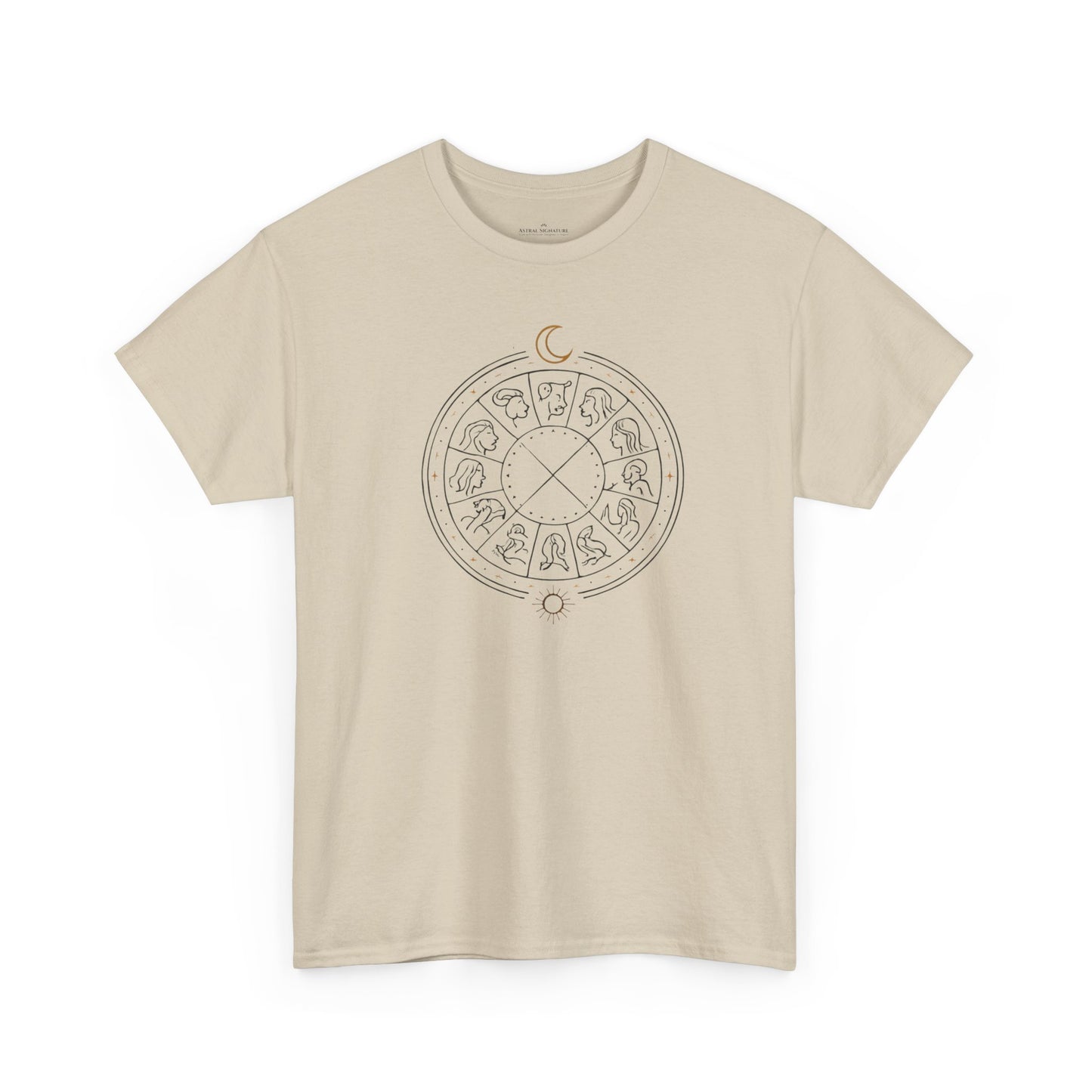 The Zodiac Tee - Unisex Jersey T-Shirt in lighter colors by Astral Signature