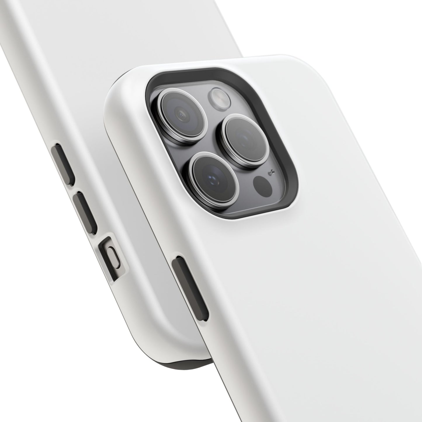 White Phone Case - Impact-Resistant White iPhone & Samsung Galaxy Case by Astral Signature