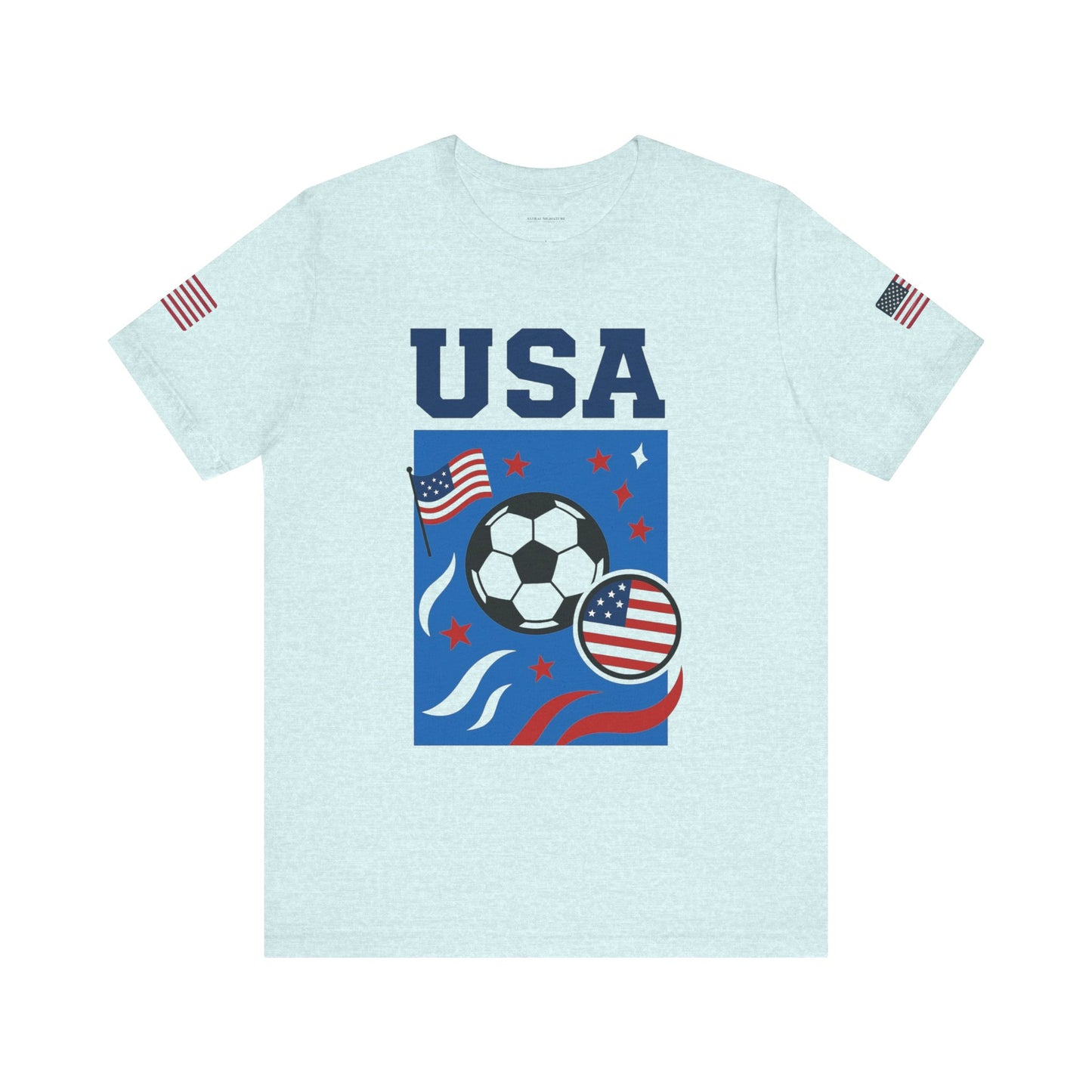 Casual Fashion T-Shirt - GO USA Team Tee, World Cup 2026 Limited Edition