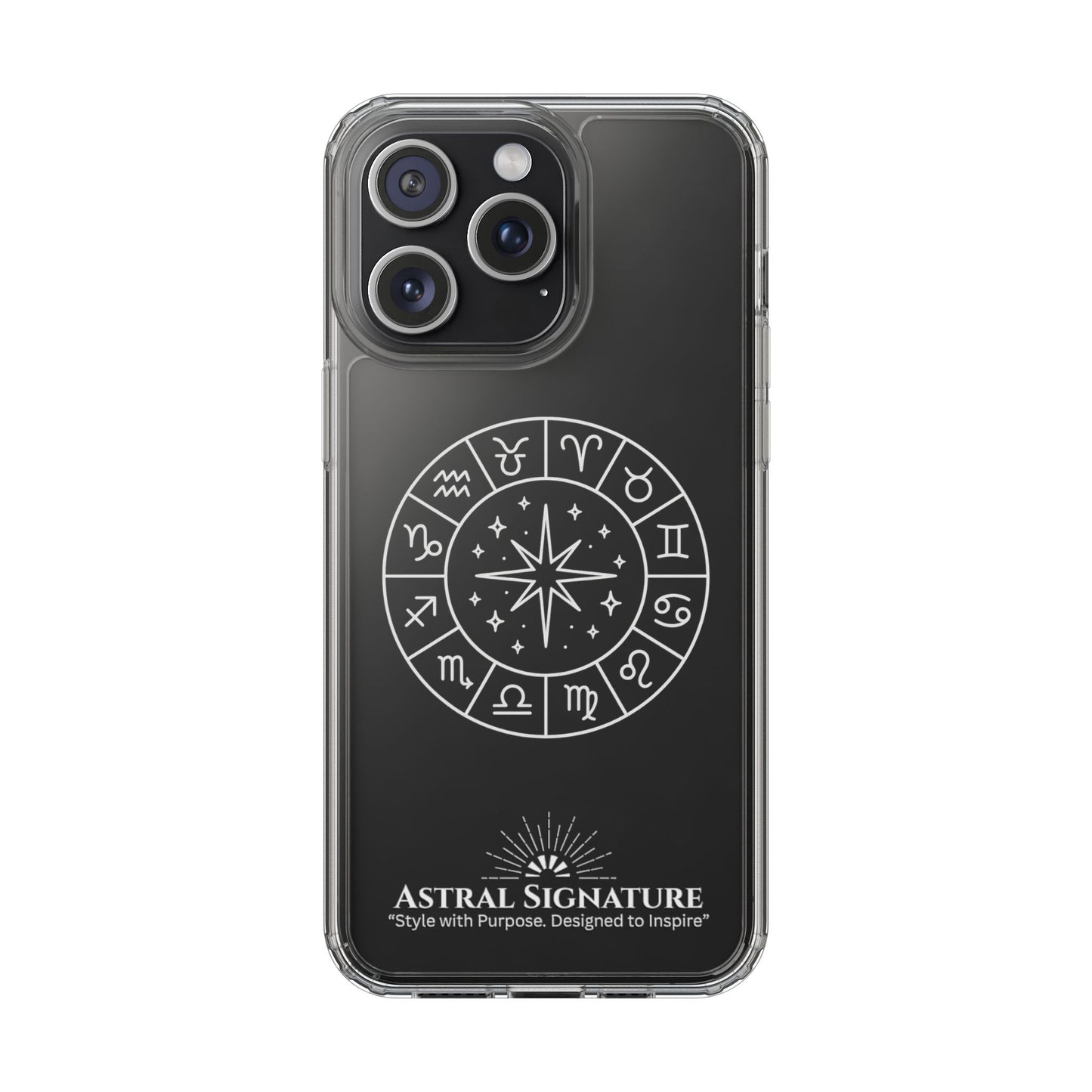 iPhone Clear Cases, ideal for darker iPhone colors - Astral Signature