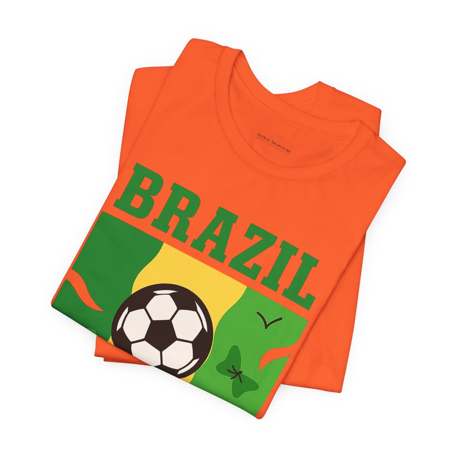 Casual Fashion T-Shirt - GO BRAZIL Team Tee - USA World Cup 2026 Limited Edition