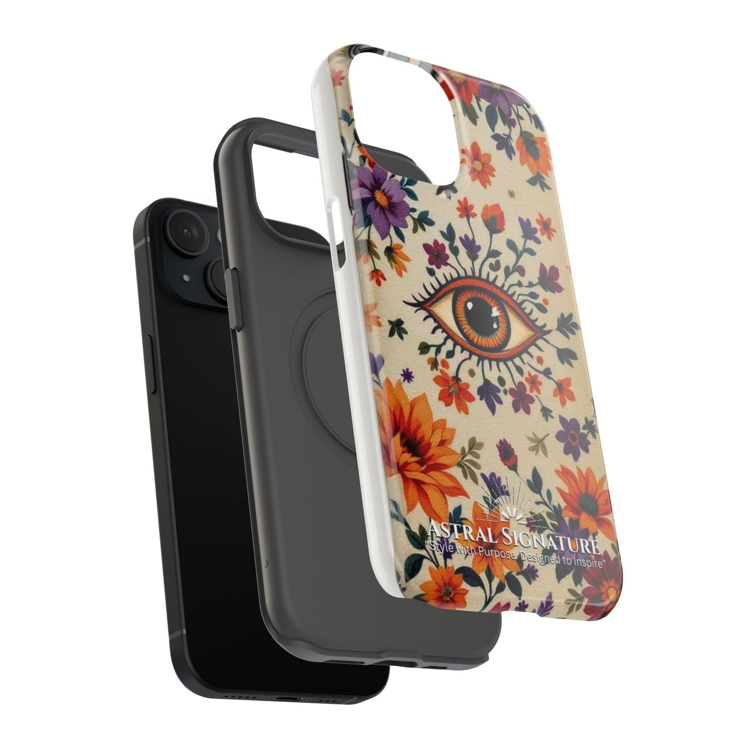 Phone Cases - Eye of God Symbol Impact-Resistant Case by Astral Signature