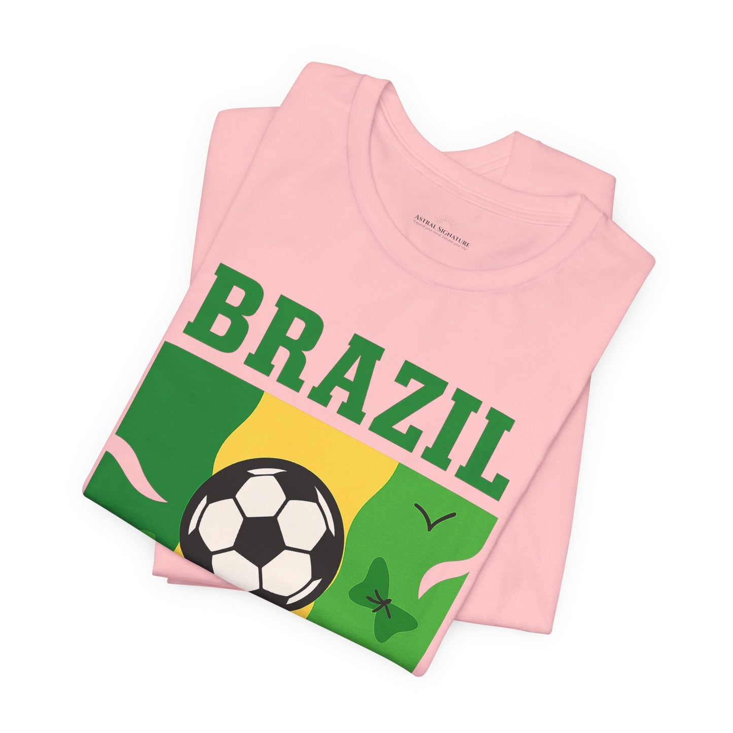 Casual Fashion T-Shirt - GO BRAZIL Team Tee - USA World Cup 2026 Limited Edition