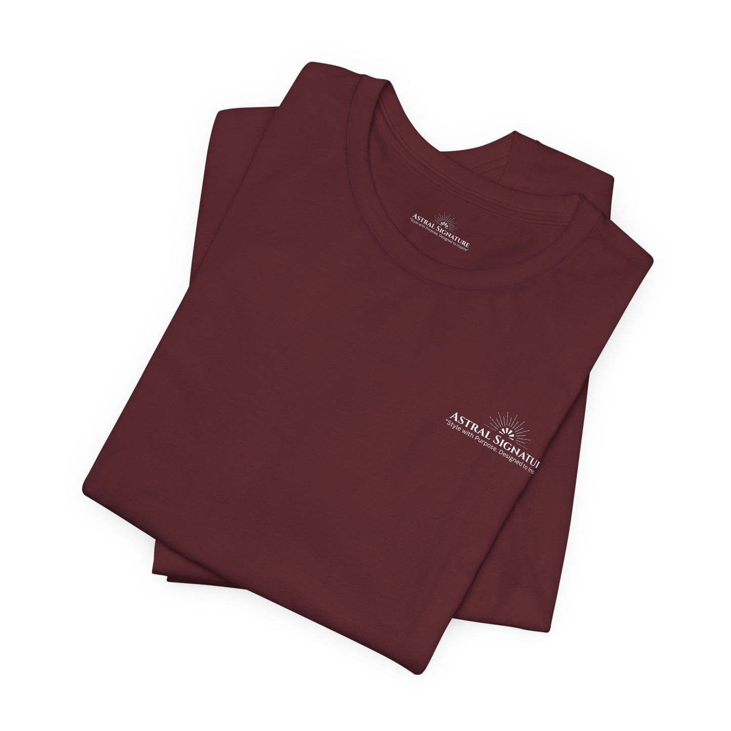 Astral Signature Tee, Unisex T-shirt in darker Colors, Gift for Friends, by Astral Signature