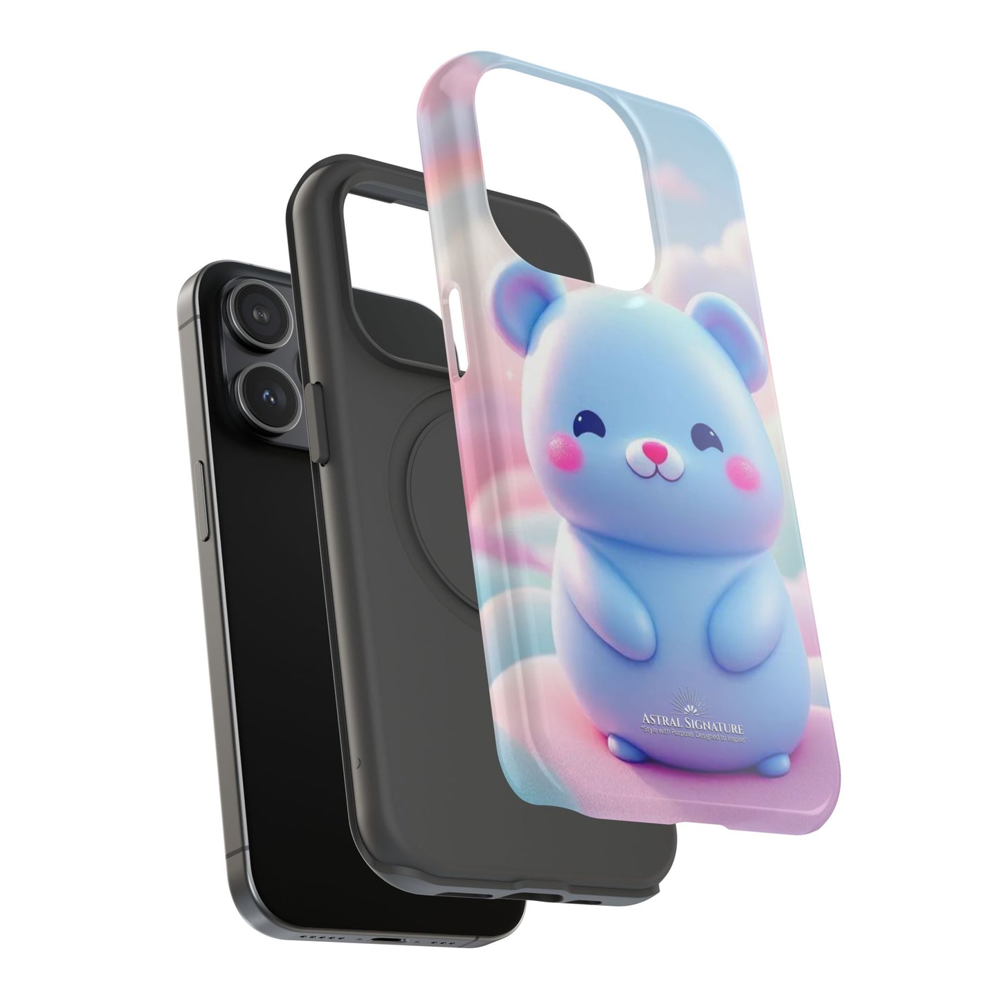 Phone Case Calming 3D Gummy Bear Phone Case Impact-Resistant Case by Astral Signature