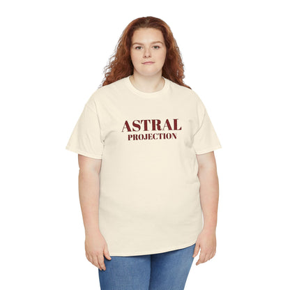 Astral Projection Tee, Spiritual Shirt, Cosmic Vibe Apparel, Unique Graphic T-Shirt, Motivational Clothing, Meditation Tee