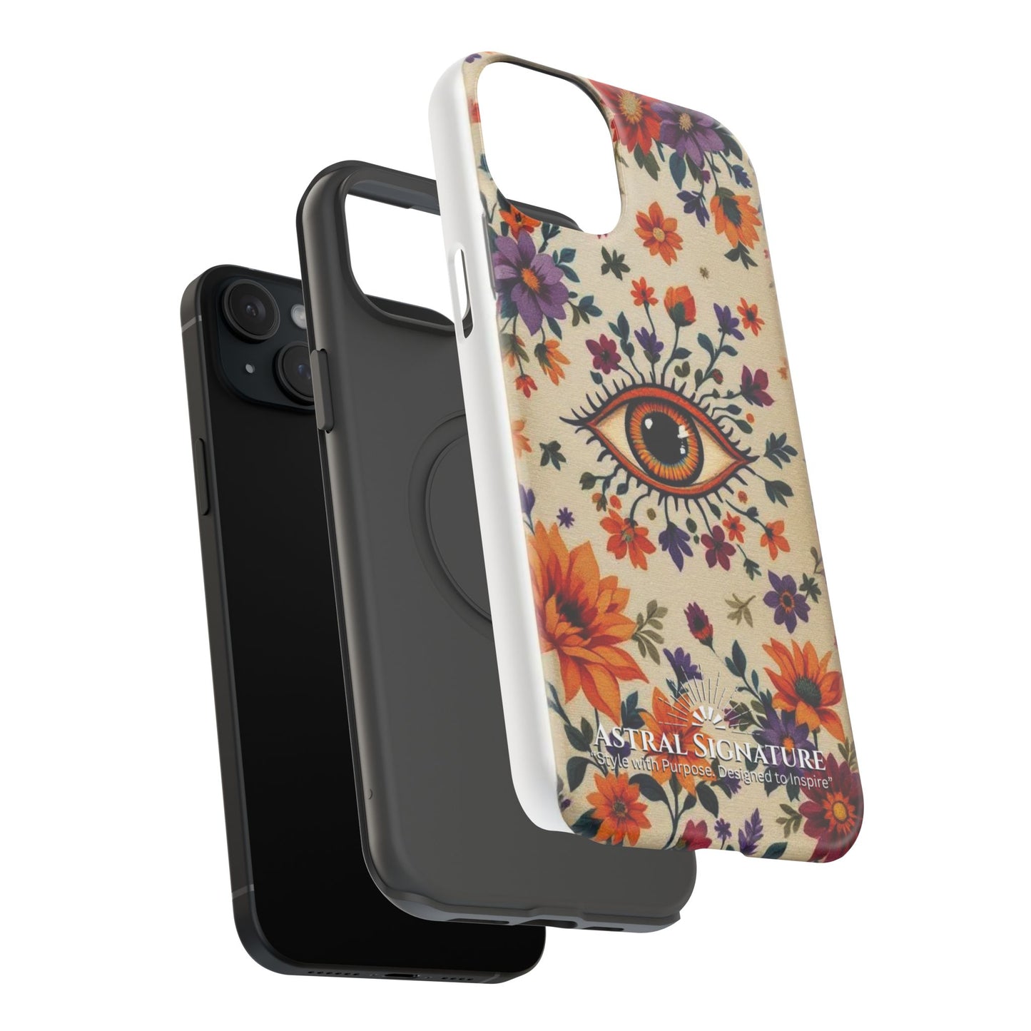 Phone Cases - Eye of God Symbol Impact-Resistant Case by Astral Signature