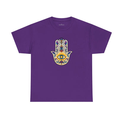 Hamsa Protective Symbol Tee - Astral Signature