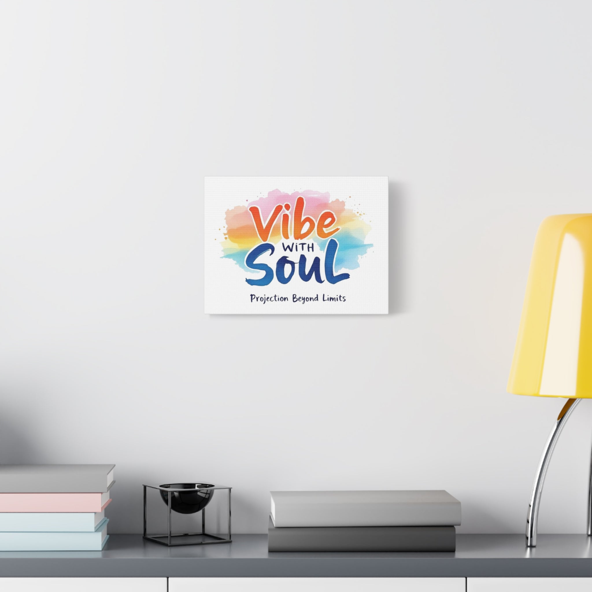 Canvas Art Vibe with Soul - Aesthetic canvas art piece perfect for living spaces.